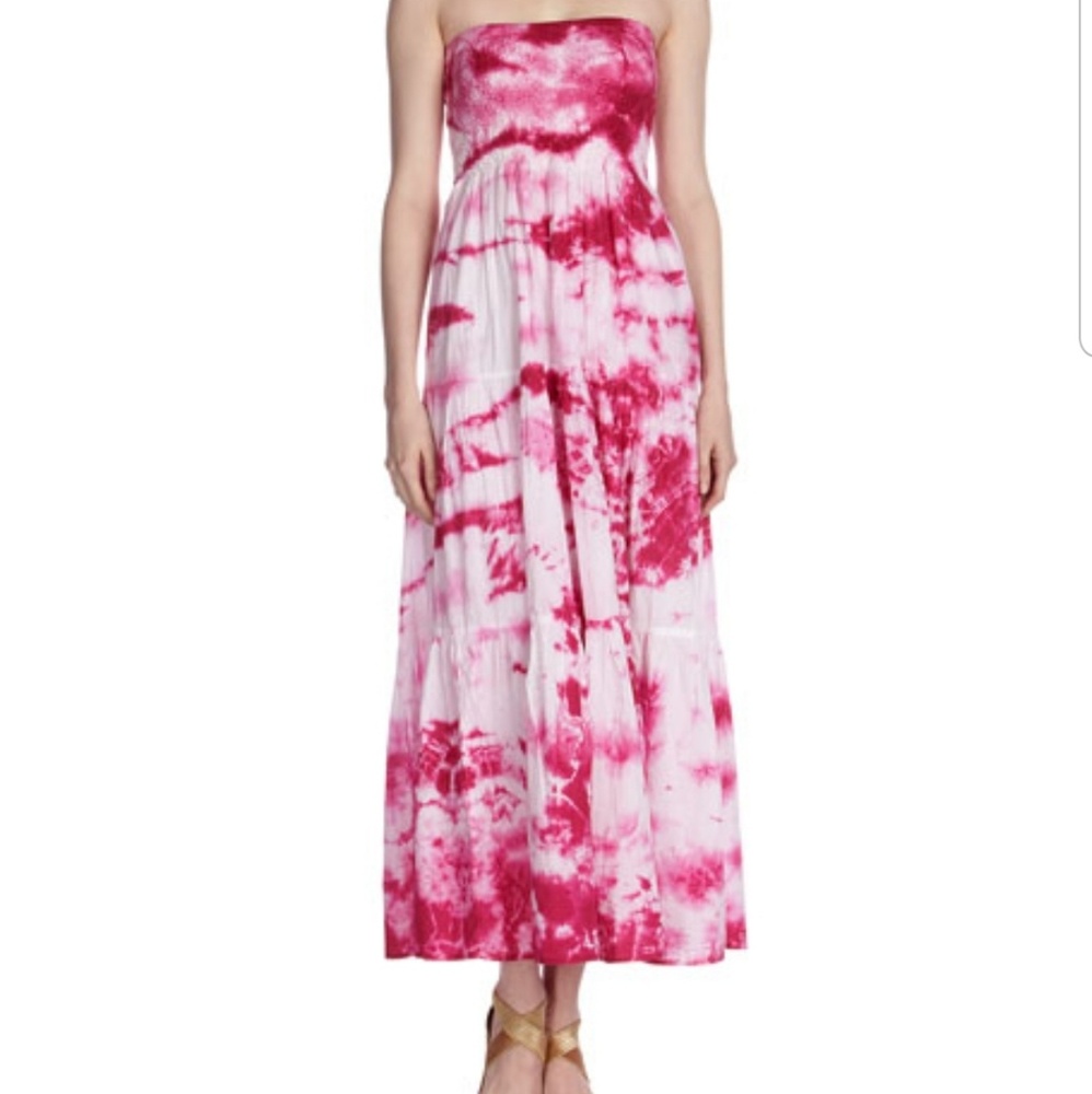 Michael Kors Silk Tye Dye Maxi